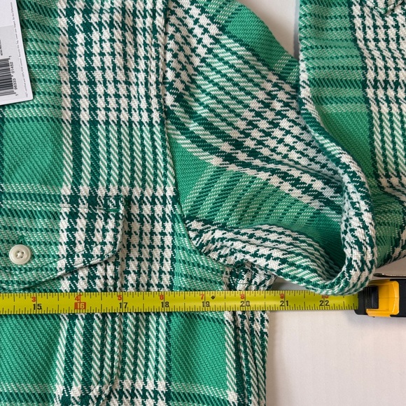 Outerknown Green Checkered Casual Shirt - Picture 8 of 9